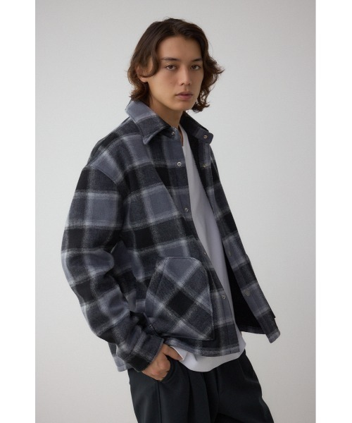 セール】裏ボアCPOシャツブルゾン（ブルゾン）｜AZUL BY MOUSSY