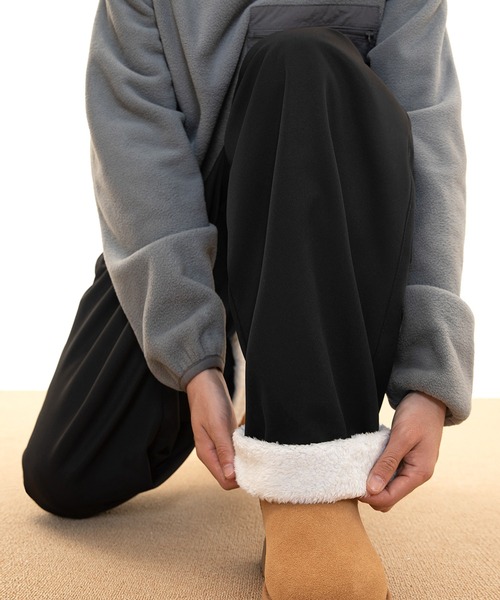 JOHNNY WOLF(ジョニーウルフ)の「ODR ウォームボア バレルレッグ ワンタック ワイド スラックス(その他パンツ・メンズ・ブラック/モカ/オフホワイト/カーキ・L/M/S)」の10枚目の写真