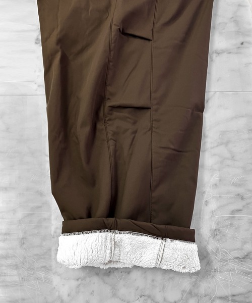 JOHNNY WOLF(ジョニーウルフ)の「ODR ウォームボア バレルレッグ ワンタック ワイド スラックス(その他パンツ・メンズ・ブラック/モカ/オフホワイト/カーキ・L/M/S)」の22枚目の写真