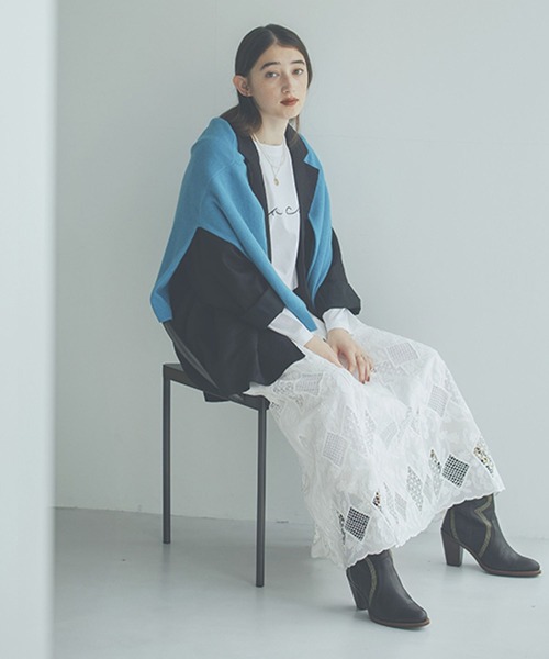 セール】《natural by clip》カットワークレーススカート[プチサイズ