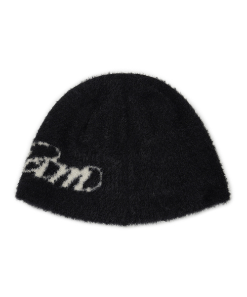 sefr fuzy beanie black ブラッシュドビーニー ニット帽 黒 セール】Fuzzy Beanie (Black)（ニットキャップ/ビーニー）｜AAKAM