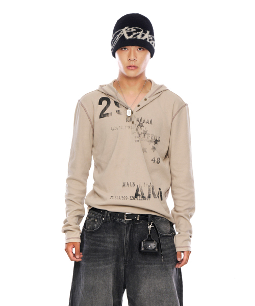 AAKAM(アーカム)の「Fuzzy Beanie (Black)(ニットキャップ/ビーニー・レディース・ブラック・FREE)」の3枚目の写真