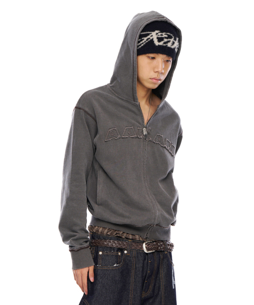 AAKAM(アーカム)の「Fuzzy Beanie (Black)(ニットキャップ/ビーニー・レディース・ブラック・FREE)」の6枚目の写真