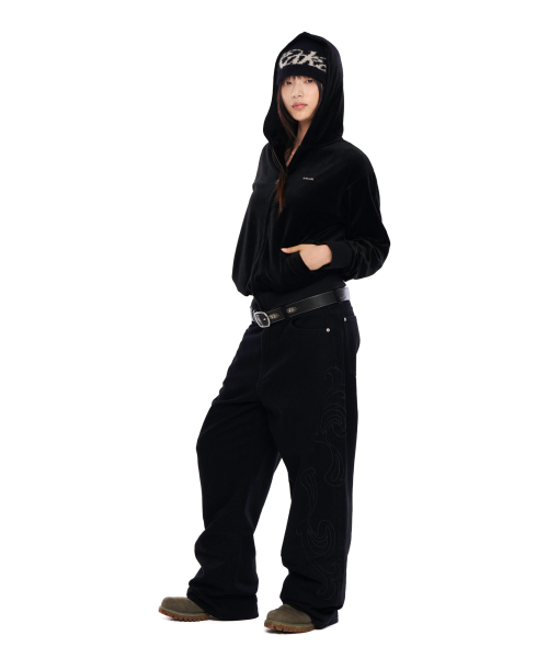AAKAM(アーカム)の「Fuzzy Beanie (Black)(ニットキャップ/ビーニー・レディース・ブラック・FREE)」の8枚目の写真