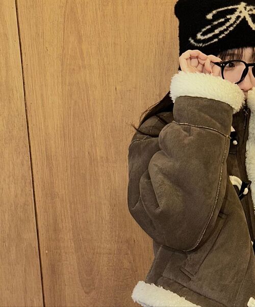 AAKAM(アーカム)の「Fuzzy Beanie (Black)(ニットキャップ/ビーニー・レディース・ブラック・FREE)」の11枚目の写真