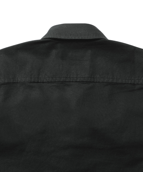 MUSINSA STANDARD（ムシンサスタンダード）の「ベーシックオックスフォードシャツ[ブラック]（シャツ/ブラウス・メンズ・その他・LARGE/X-LARGE/XX-LARGE/XXX-LARGE/SMALL/MEDIUM）」の4枚目の写真