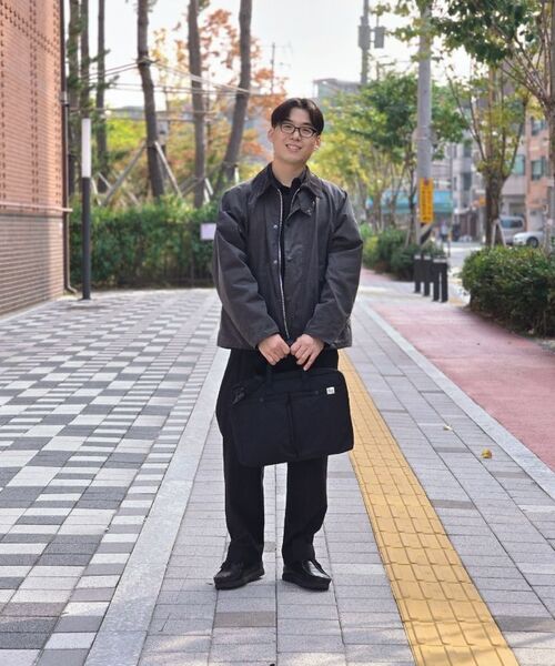 MUSINSA STANDARD（ムシンサスタンダード）の「ベーシックオックスフォードシャツ[ブラック]（シャツ/ブラウス・メンズ・その他・LARGE/X-LARGE/XX-LARGE/XXX-LARGE/SMALL/MEDIUM）」の12枚目の写真