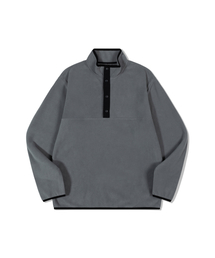 MOAA（モア）の「Half-Button Fleece Pullover (GRAY)（その他アウター）」