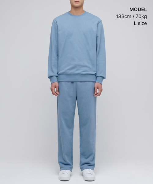 MUSINSA STANDARD（ムシンサスタンダード）の「ラウンジスウェットパンツ[ライトブルー]（スウェットパンツ・メンズ・その他・MEDIUM/LARGE/X-LARGE/XX-LARGE）」の5枚目の写真
