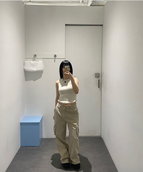 Rest&Recreation（レストアンドレクリエーション）の「COTTON CARGO PANTS_BEIGE（その他パンツ・レディース・その他・SMALL/MEDIUM）」の4枚目の写真