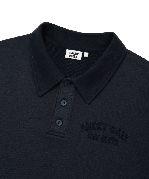 Wacky WiLLy(ワッキーウィリー)の「グラフィックロゴカラー スウェット ネイビー(ポロシャツ・レディース・その他・SMALL/MEDIUM/LARGE/X-LARGE)」の4枚目の写真