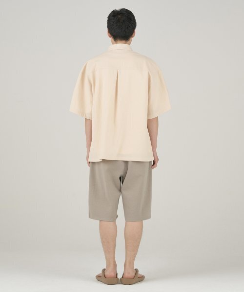 XERO（ゼロ）の「Deep One Tuck Sweat Shorts [Light Khaki]（その他パンツ・メンズ・その他・LARGE/MEDIUM/SMALL）」の5枚目の写真