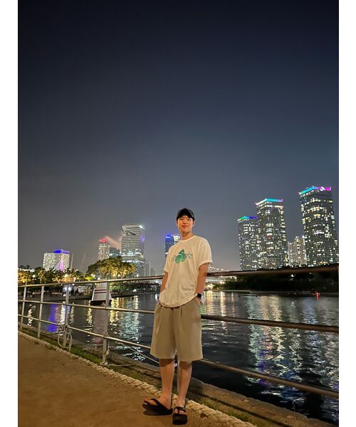 XERO（ゼロ）の「Deep One Tuck Sweat Shorts [Light Khaki]（その他パンツ・メンズ・その他・LARGE/MEDIUM/SMALL）」の7枚目の写真