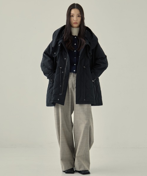 VACHEMENT/ヴァシュモン】リサイクル60/40クロスキルティング モッズ