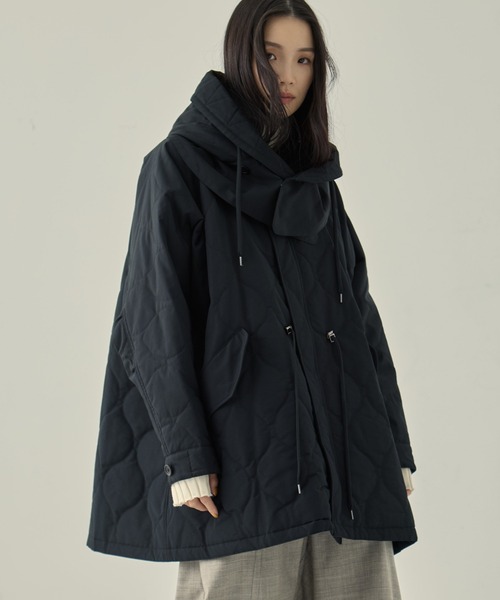 VACHEMENT/ヴァシュモン】リサイクル60/40クロスキルティング モッズ