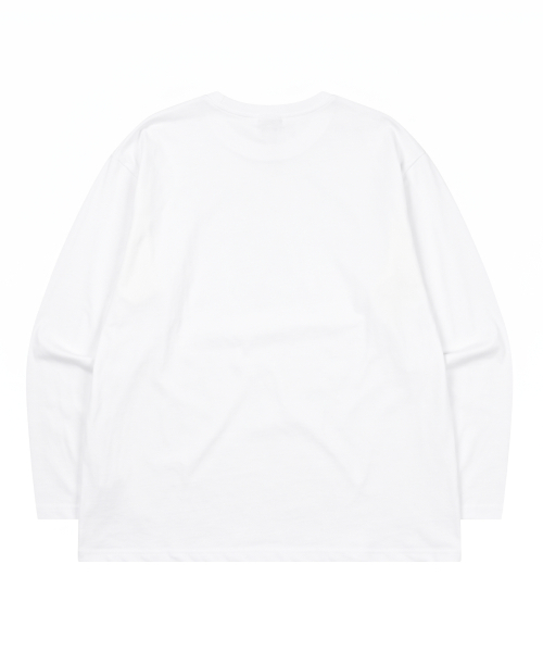 MUCENT(ムセント)の「メインシンボルシグネチャーロゴロングスリーブ(2カラー、男女共用)(Tシャツ/カットソー・レディース・ホワイト/ブラック・FREE)」の3枚目の写真