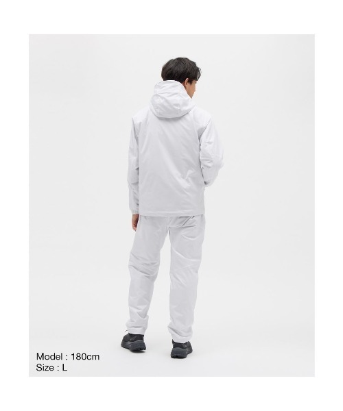 DESCENTE（デサント）の「デサント  【ACTIVE SUITS】THERMO オーセンティック フーディー（その他アウター・メンズ・ネイビー/ホワイト・M/L/LL/3L）」の8枚目の写真