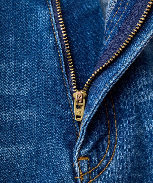 J.J camp(ジェイジェイキャンプ)の「J.J camp デニムパンツ テーパード blasted stretch denim pants(デニムパンツ・レディース・ネイビー系2/ネイビー系1・XS/S/M/L/XL/2XL)」の18枚目の写真