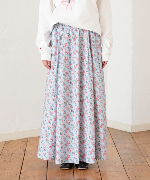 Cath Kidston(キャスキッドソン)の「ギャザースカート(スカート・レディース・サックスブルー・SMALL/MEDIUM)」の3枚目の写真