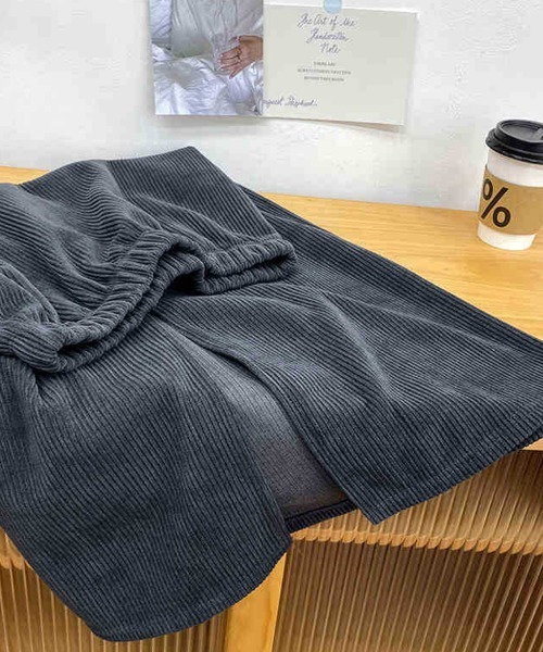 Flugge（フラッジー）の「バックスリットミディアムスカート（スカート・レディース・ブラウン/ブラック/ブルー・LARGE/MEDIUM）」の3枚目の写真