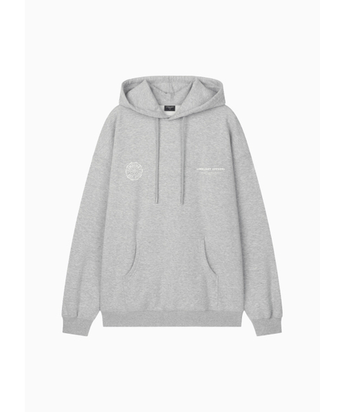 LIMELIGHT APPAREL（ライムライトアパレル）の「アパレルライムロゴオーバーサイズフードパーカー（グレー杢/ホワイト）（パーカー・メンズ・その他・SMALL/MEDIUM/LARGE/X-LARGE）」の2枚目の写真