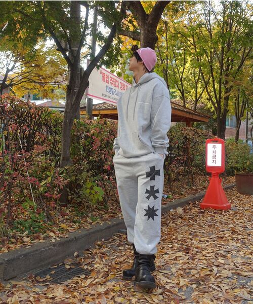 LIMELIGHT APPAREL（ライムライトアパレル）の「アパレルライムロゴオーバーサイズフードパーカー（グレー杢/ホワイト）（パーカー・メンズ・その他・SMALL/MEDIUM/LARGE/X-LARGE）」の4枚目の写真