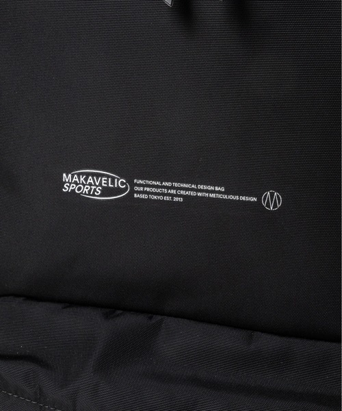 MAKAVELIC（マキャベリック）の「『MAKAVELIC』ACTIVE DAYPACK（バックパック/リュック・メンズ・ブラック・FREE）」の2枚目の写真