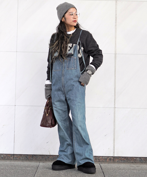 Johnbull(ジョンブル)の「【JOHNBULL/ジョンブル】フレンチサロペット(サロペット/オーバーオール・レディース・ブルー・36/38)」の15枚目の写真