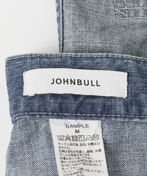 Johnbull（ジョンブル）の「【JOHNBULL/ジョンブル】フレンチサロペット（サロペット/オーバーオール・レディース・ブルー・36/38）」の7枚目の写真