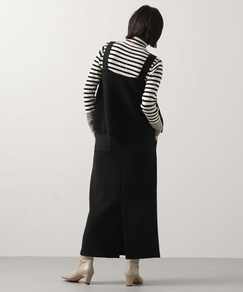 Gready Brilliant（グレディブリリアン）の「グログランニットキャミ（キャミソール・レディース・グレー/ブラック・38）」の5枚目の写真