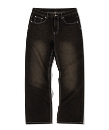 DE GRAND MATIN（ディグランドマーティン）の「WASHED DENIM PANTS_S.BLACK（デニムパンツ）」