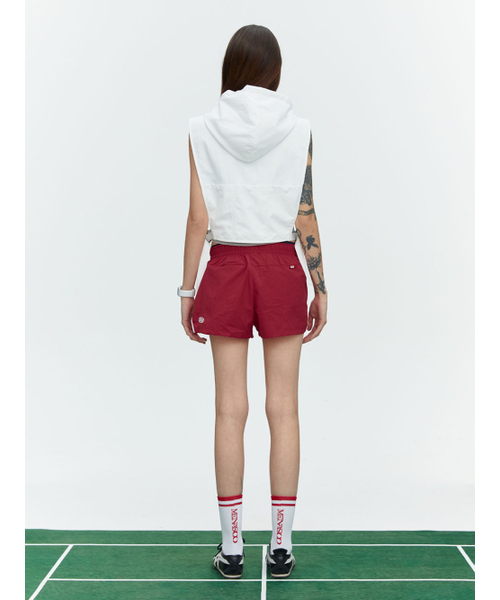 MENASOO(ミナス)の「RUNNING TRACK NYLON SHORTS_RED(その他パンツ・レディース・その他・S/M)」の19枚目の写真