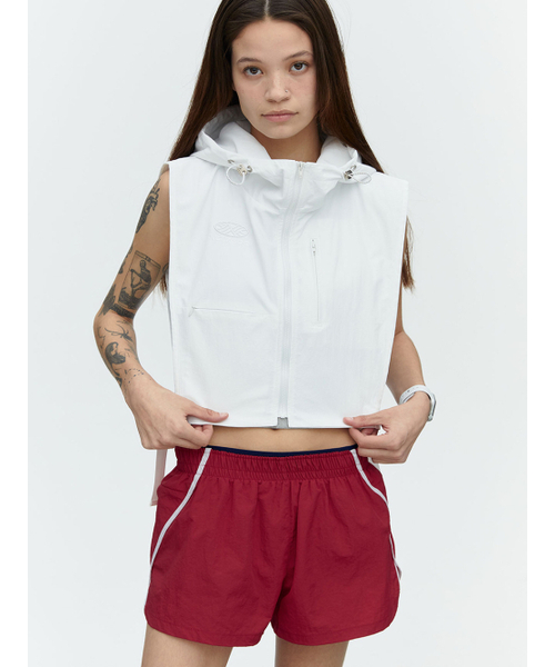 MENASOO(ミナス)の「RUNNING TRACK NYLON SHORTS_RED(その他パンツ・レディース・その他・S/M)」の20枚目の写真