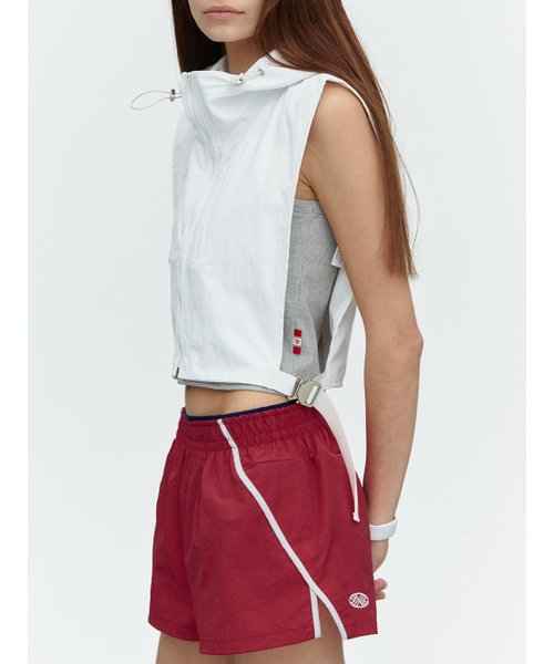 MENASOO(ミナス)の「RUNNING TRACK NYLON SHORTS_RED(その他パンツ・レディース・その他・S/M)」の21枚目の写真