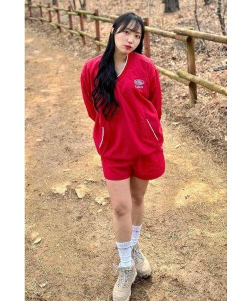 MENASOO(ミナス)の「RUNNING TRACK NYLON SHORTS_RED(その他パンツ・レディース・その他・S/M)」の12枚目の写真