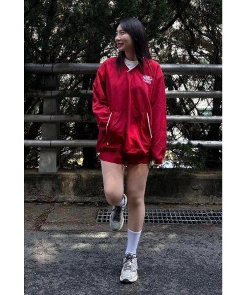 MENASOO(ミナス)の「RUNNING TRACK NYLON SHORTS_RED(その他パンツ・レディース・その他・S/M)」の5枚目の写真