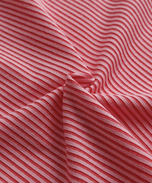 MENASOO(ミナス)の「Stripe Double Binding Sleeveless_Pink(Tシャツ/カットソー・レディース・PINK・F)」の17枚目の写真