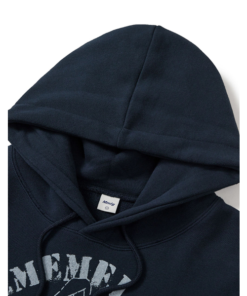 MMLG（エムエムエルジー）の「[Mmlg] MELGE ENJOYING MUSIC HOODIE (AUTHENTIC NAVY)（パーカー・レディース・その他・SMALL/MEDIUM/LARGE/X-LARGE）」の3枚目の写真