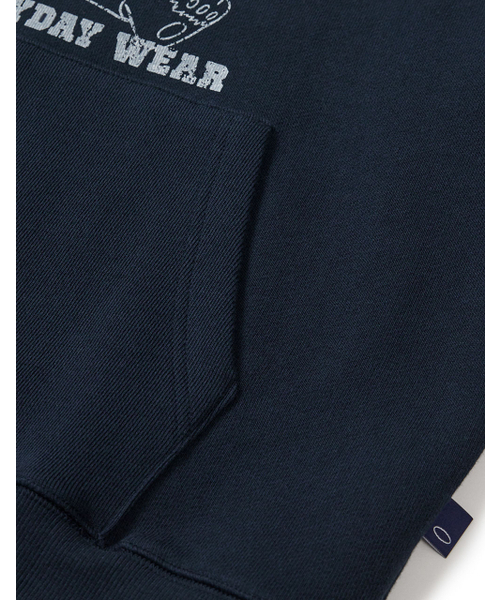 MMLG（エムエムエルジー）の「[Mmlg] MELGE ENJOYING MUSIC HOODIE (AUTHENTIC NAVY)（パーカー・レディース・その他・SMALL/MEDIUM/LARGE/X-LARGE）」の5枚目の写真