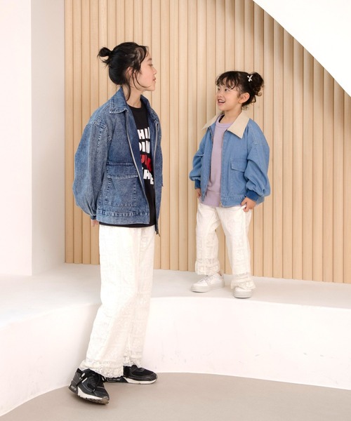 MAKE YOUR DAY(メイクユアデイ)の「レースパンツ■80~140cm(その他パンツ・キッズ・ブラック/アイボリー・80/90/100/110/120/130/140)」の5枚目の写真