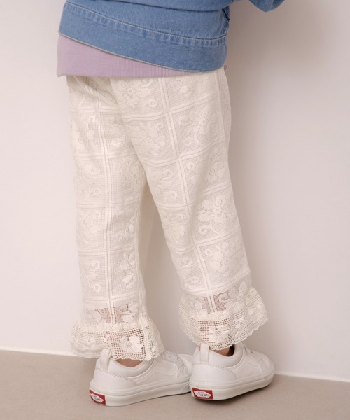 MAKE YOUR DAY(メイクユアデイ)の「レースパンツ■80~140cm(その他パンツ・キッズ・ブラック/アイボリー・80/90/100/110/120/130/140)」の16枚目の写真