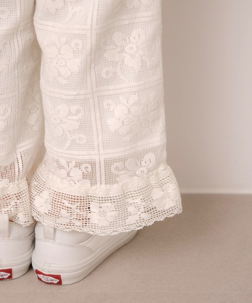 MAKE YOUR DAY(メイクユアデイ)の「レースパンツ■80~140cm(その他パンツ・キッズ・ブラック/アイボリー・80/90/100/110/120/130/140)」の17枚目の写真