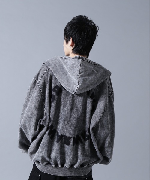 セール】DankeSchon/ダンケシェーン/CHEMICAL SWEAT ZIP HOODIE