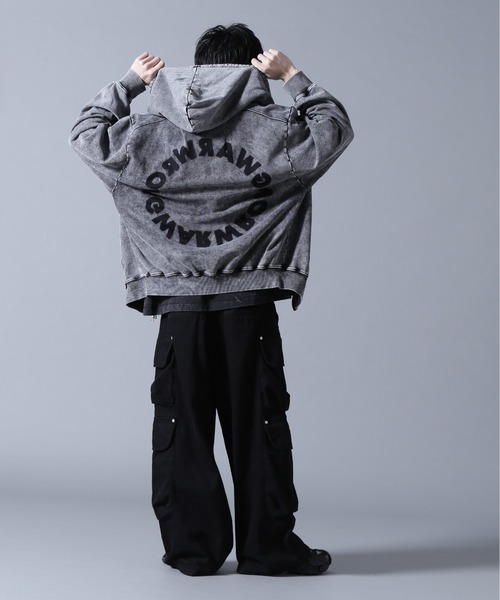 セール】DankeSchon/ダンケシェーン/CHEMICAL SWEAT ZIP HOODIE