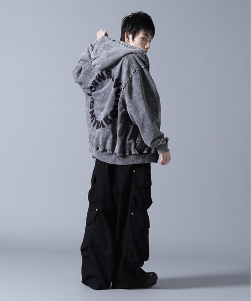 セール】DankeSchon/ダンケシェーン/CHEMICAL SWEAT ZIP HOODIE