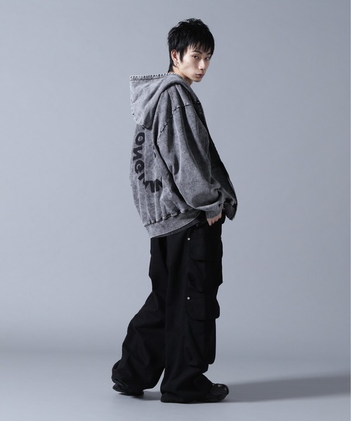 セール】DankeSchon/ダンケシェーン/CHEMICAL SWEAT ZIP HOODIE