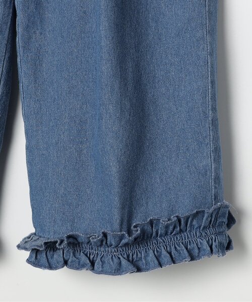 p.premier（ピードットプルミエ）の「ハートポケットフリルパンツ_ジュニア対応（その他パンツ・キッズ・サックスブルー/ピンク/レッド/インディゴブルー・80/90/100/110/120/130/140）」の13枚目の写真