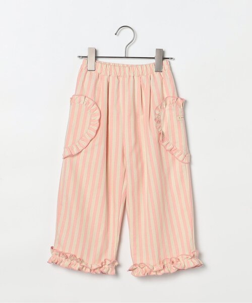 p.premier（ピードットプルミエ）の「ハートポケットフリルパンツ_ジュニア対応（その他パンツ・キッズ・サックスブルー/ピンク/レッド/インディゴブルー・80/90/100/110/120/130/140）」の14枚目の写真