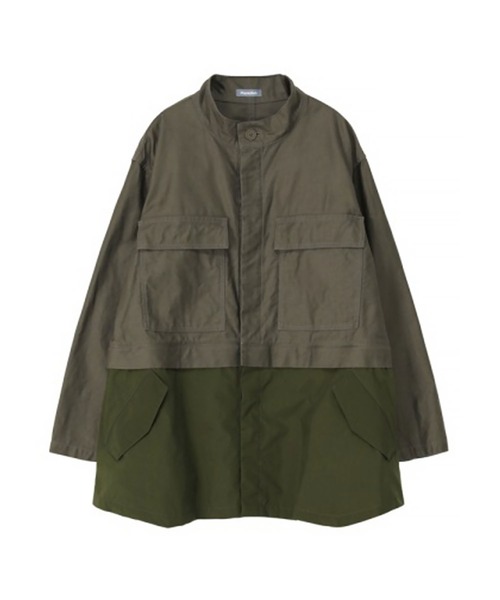 Plantation(プランテーション)の「2WAYアウター / ブルゾン / (O)(ブルゾン・レディース・ライトブラウン/カーキ/ブラック・M size)」の3枚目の写真