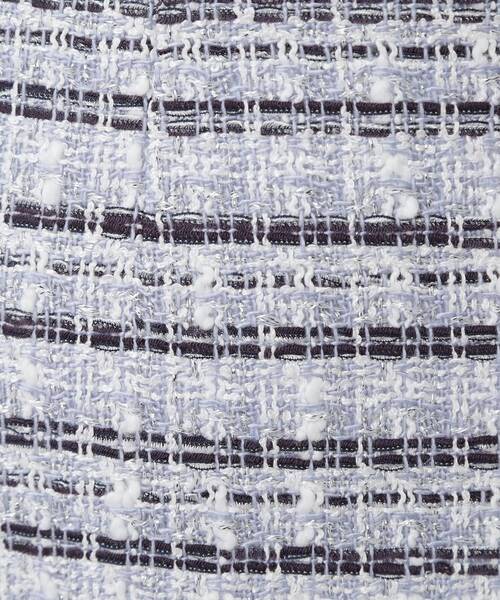 COUP DE CHANCE（クードシャンス）の「【日本製／セットアップ】ファンシーツィードのセミAラインスカート（スカート・レディース・ブラック系3/ホワイト系その他4/ブルー系8/ネイビー系3・36/38/40/42）」の12枚目の写真